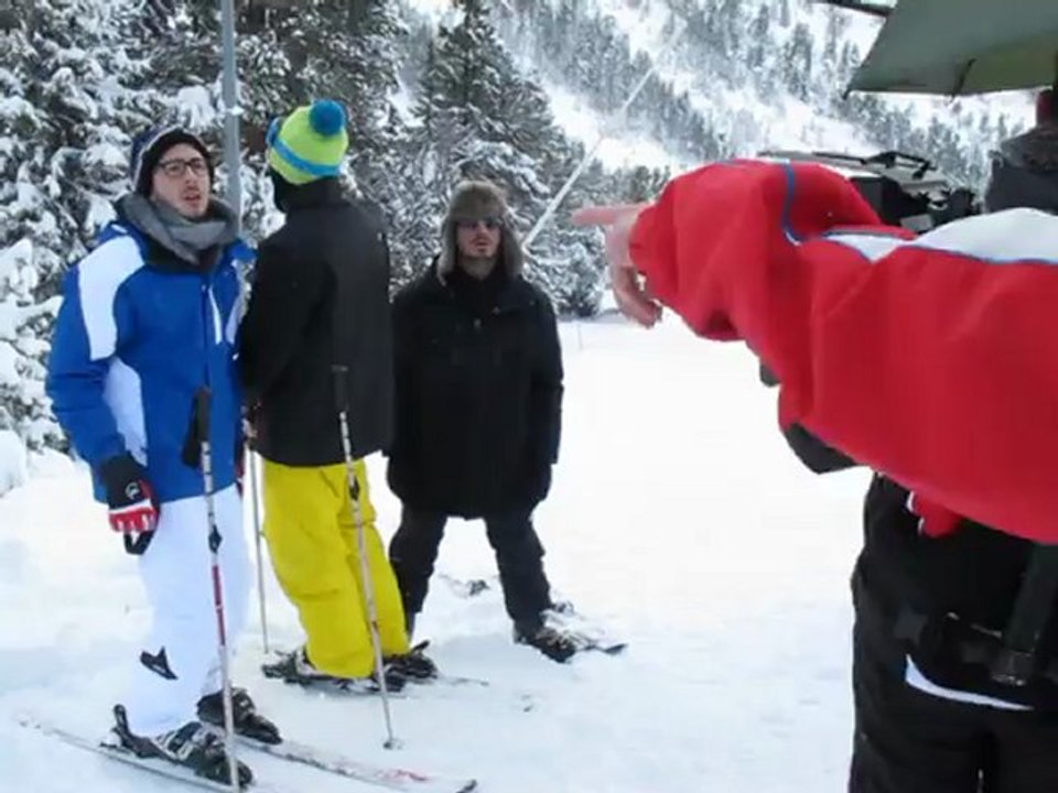 Tournage Web2film aux Arcs