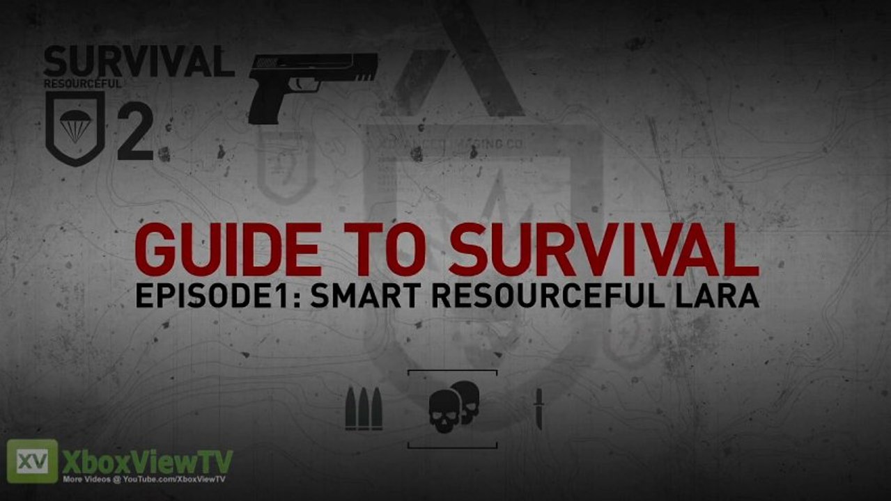 Tomb Raider 2013 | "Guide to Survival" Ep1: Smart Resourceful Lara [English] | HD