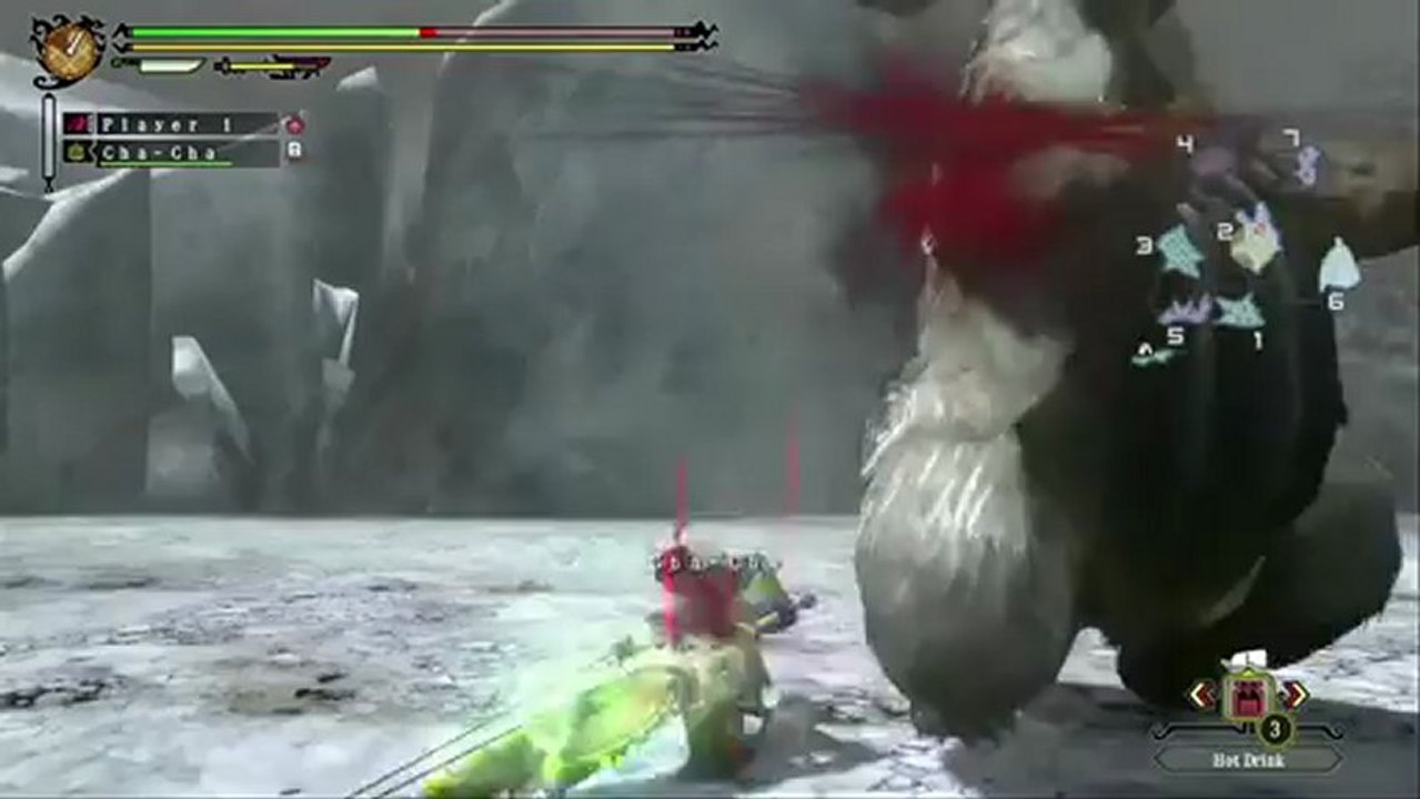 Monster Hunter 3 Ultimate - Gameplay #2 - Lagombi