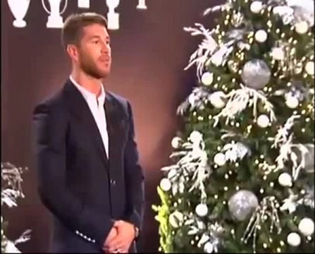 Sergio Ramos wishes Merry Christmas 2012 Mensaje Sergio Ramos Navidad