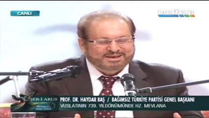 ŞEB-İ ARUS 17-12-2012 PRF.DR.HAYDAR BAŞ
