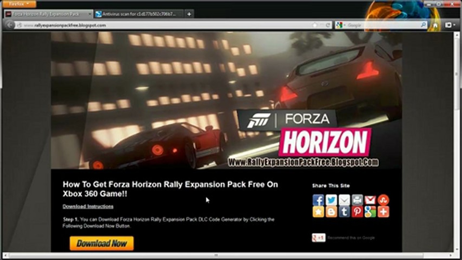 Forza Horizon PC Game Free Download