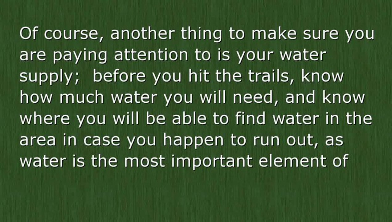 How To Be Prepared When Backpacking