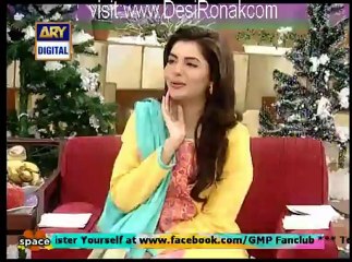 Good Morning Pakistan - 18th December 2012 Fiza Ali Part 6