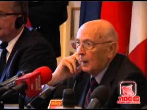 Napoli - Napolitano-Gauck-Komorowski Supereremo la crisi (live 19.11.12)