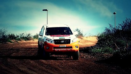 Xavier Foj e Ignacio Santamaría en el Dakar 2013