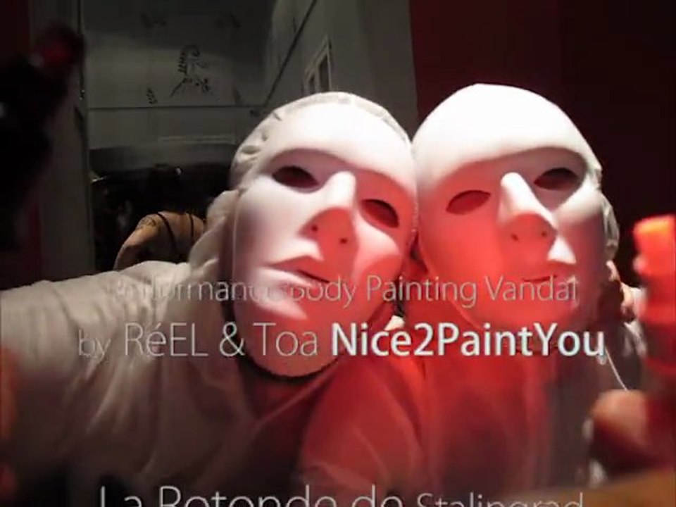 vandal Graffiti Body Painting