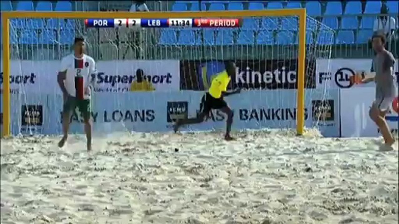 Beach Soccer: Halawi, die libanesische Kopfballwumme aus 40 Metern