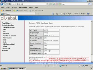 Pikatel Combomax Adsl Modem Kurulumu