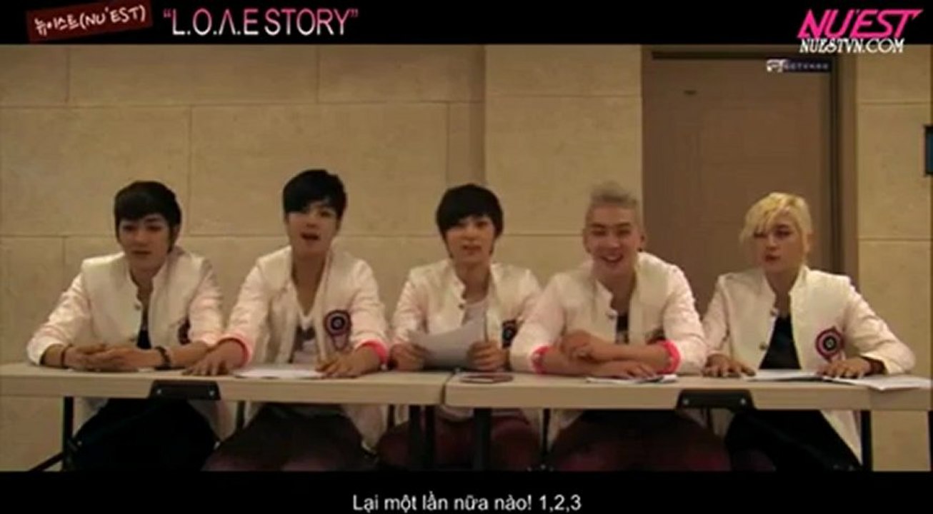 [Vietsub]120617 NUEST Love Story Ep 1 (Part 1) [Nuest-vn.com]