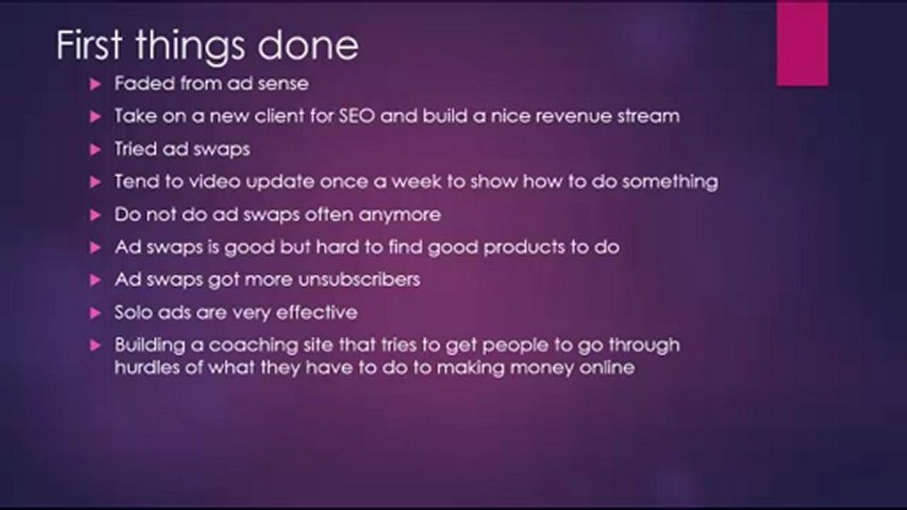 Gaining Success in Online Marketing the Patrick Batty Method