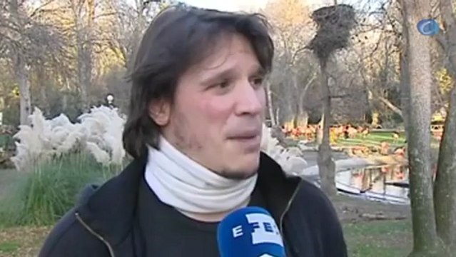 Los actores de Tempestad ensayan en el Zoo de Madrid