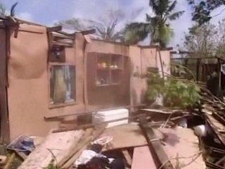 Cyclone leaves destruction in Fiji