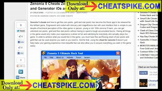 Zenonia 5 Hacks get 99999999 Zen Points - No jailbreak Updated Zenonia 5 Hack Gold