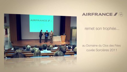 Air France KLM remet un Trophée Vinoboss Montpellier 2012