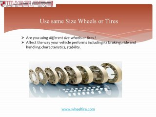 Selecting New Tires and Wheels