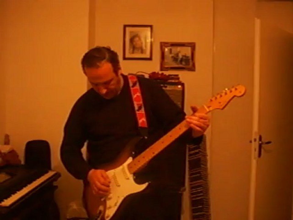 OCEAN Blues by Rockygan sur fender strat japan 96's ampli fender dualshowman 71's