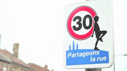 Cambrai : Des rues à 30 km/h en phase de test