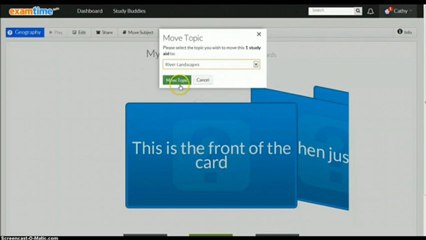 Creating Study Flashcards with ExamTime