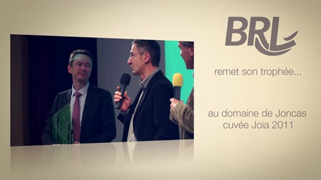 BRL remet un Trophée Vinoboss Montpellier 2012