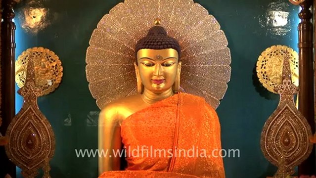 1136.Mahabodhi Temple in Bodhgaya.mov