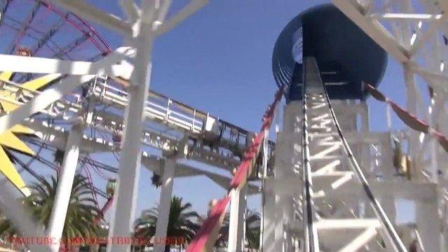 California Screamin On-ride Backwards (HD POV) California Adventure