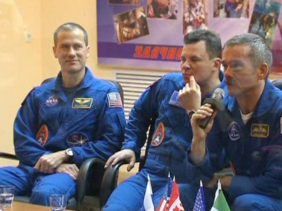ISS Crew Readies for Space Launch