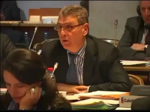 Jean-Claude ROBERT. Infrastructures : routes départementales et accès à internet. Session de décembre 2012