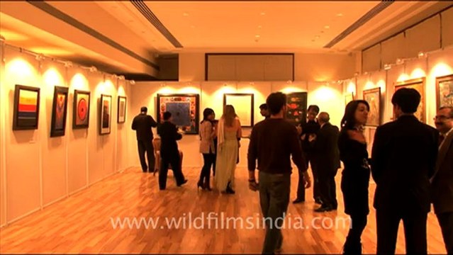 1191.Painting of Tyeb Mehta.mov