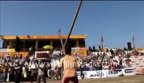 127. Lifting plough with teeth at Rural Olympics.mp4
