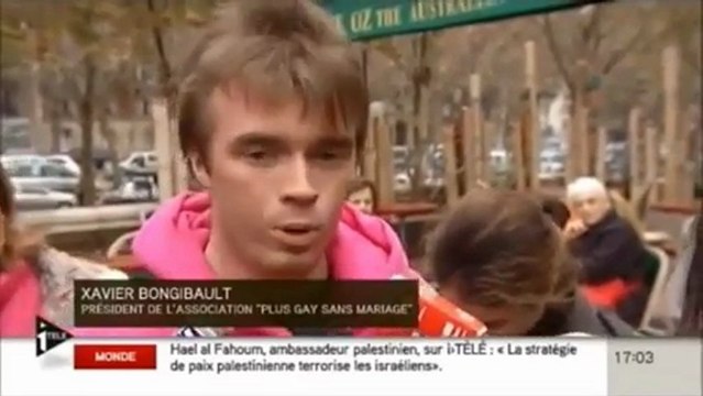 17/11/12 Interview de Xavier Bongibault, Président de Plus Gay sans le mariage - La Manif Pour Tous
