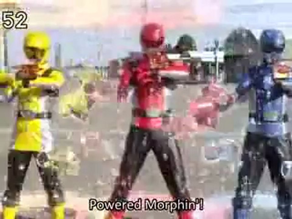 Go-Busters powered custom henshin