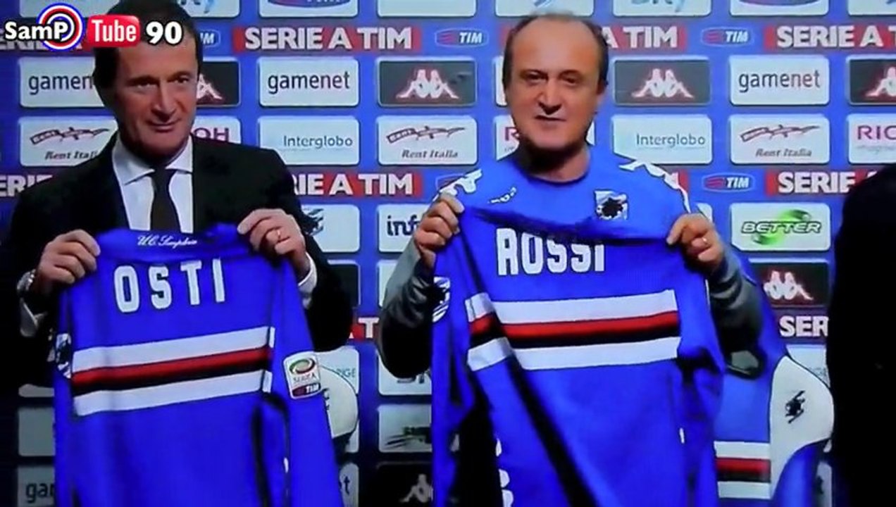 SampTube90 - Presentazione di mister Delio Rossi [SKY HD]