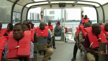 Lagos residents turn to waterways to avoid traffic