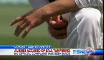 Australia bowlers accused of ball tampering (2012)