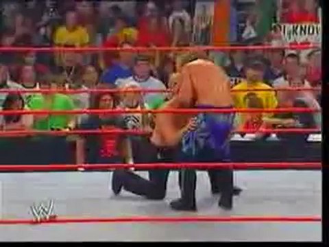 RARE WWE RAW 2005 Chris Jericho vs. Referee Official with Special Guest Ref Bichsoff