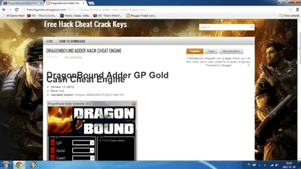 dragonbound hack v2.2 - free download