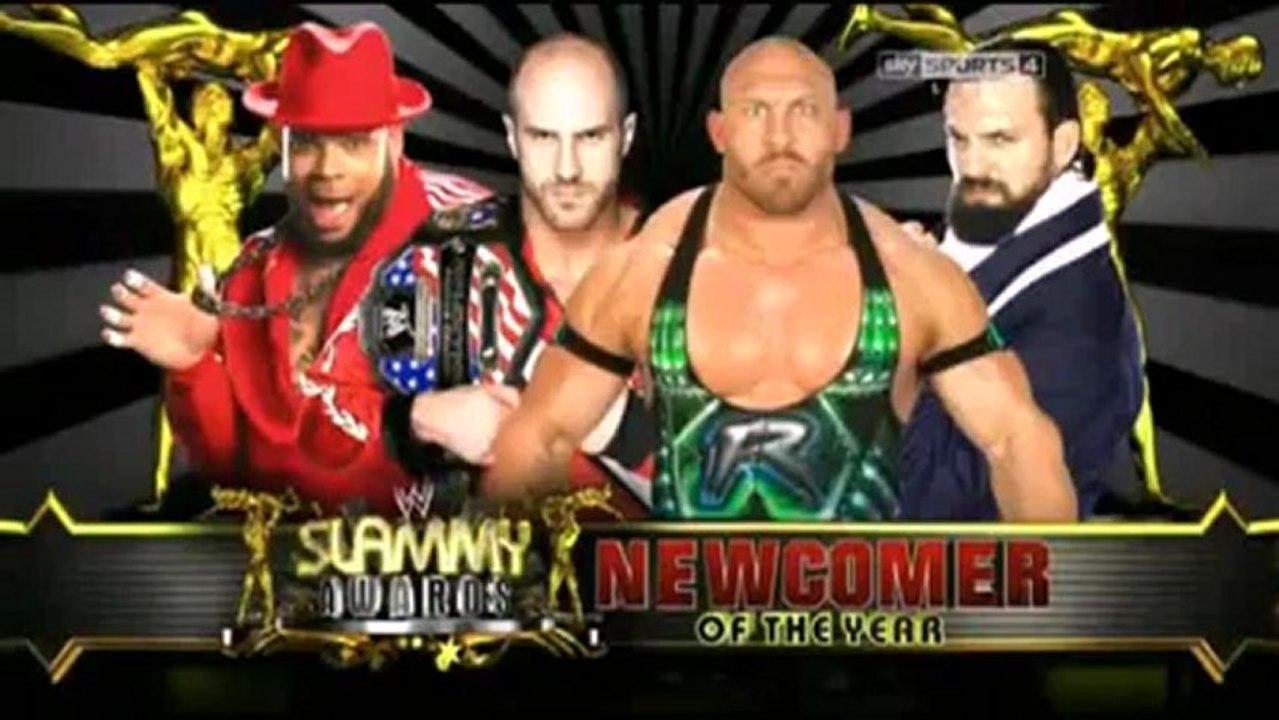 Slammy Award8 new comer of the year