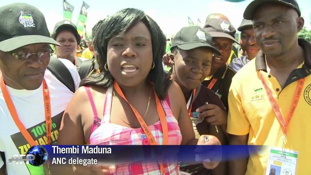 Zuma wins S. Africa ruling party leadership vote