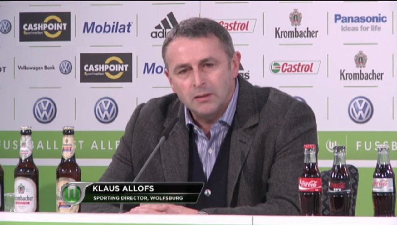 DFB-Pokal: Allofs: ''Die Stimmung ist optimistisch''