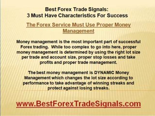 Best Forex Trade Signals: 3 Essential Qualities For Success