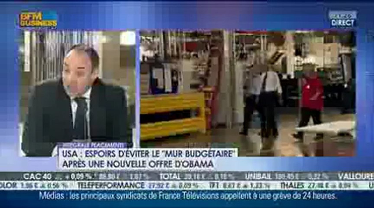 BOURSE DE PARIS  BAISSERA EN 2013, d'après Olivier Delamarche (excellent analyste financier sur "BFM Business") ...