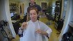 Shaun White Chops His Hair Off (Video)