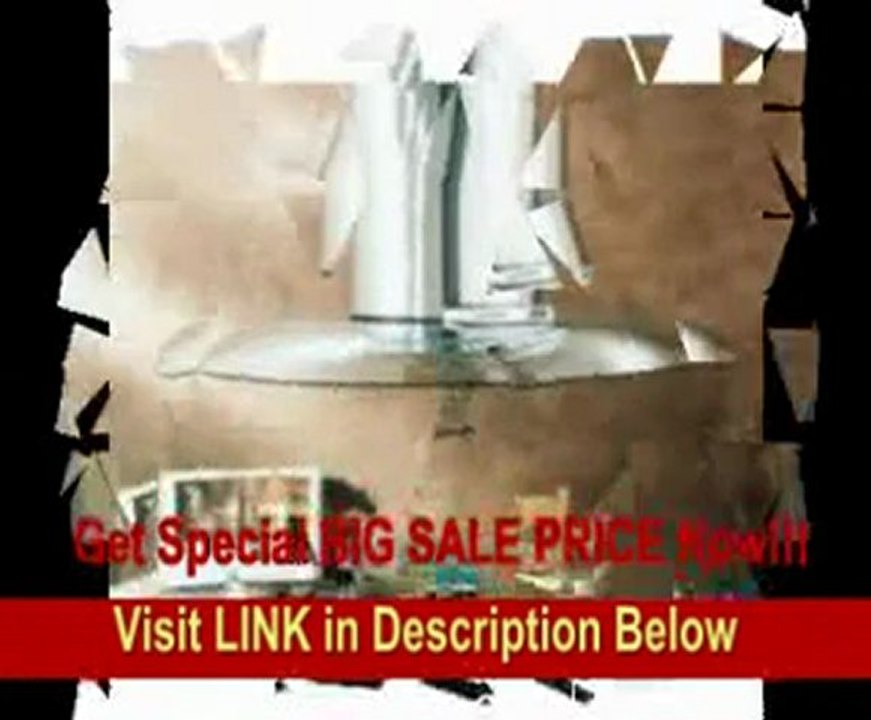 48 Island Chimney Hood with 500 CFM Internal Blower 4-Speed Push-Button Electronic Control 2 Halogen Lamps and Dishwasher Safe Mesh Filters: