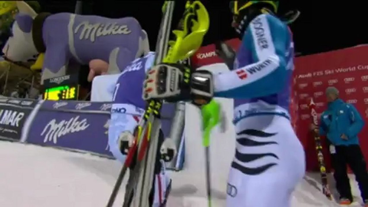 Esquí Alpino - Hirscher iguala el récord de Alberto Tomba