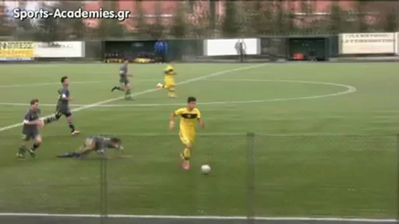 ΗΛΥΣΙΑΚΟΣ-ΑΕΚ 1-0 (ΝΕΟΙ ΕΠΣΑ) ΒΙΝΤΕΟ