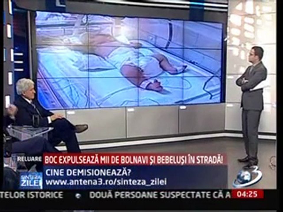 "SA MURITI BINE!" - Mircea Diaconu (2011) despre planul sistematic de inchis spitale si scoli al regimului Basescu