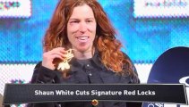 Shaun White Cuts Hair for Charity