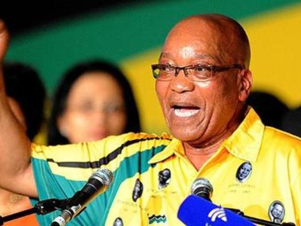 South Africa's Zuma re-elected ruling party chief
