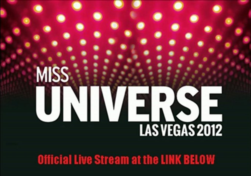 Miss Universe 2012 Live Stream